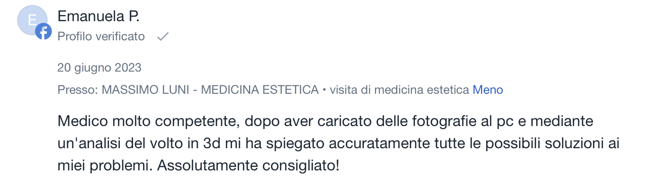 Recensione Dott Massimo Luni